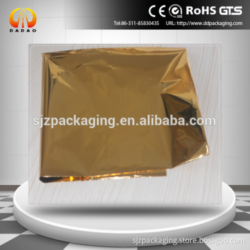 PET Golden Metallized film for decoration